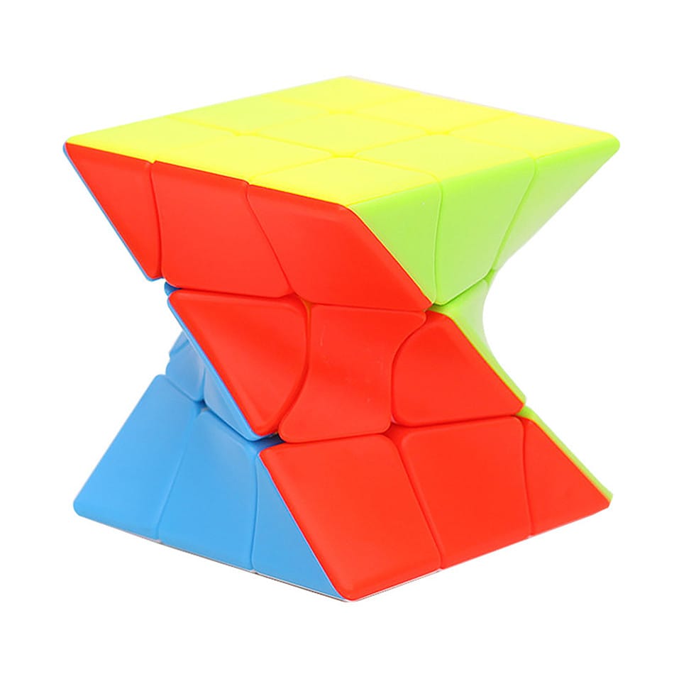 Cube Magique Rapide Torsadé Coloré