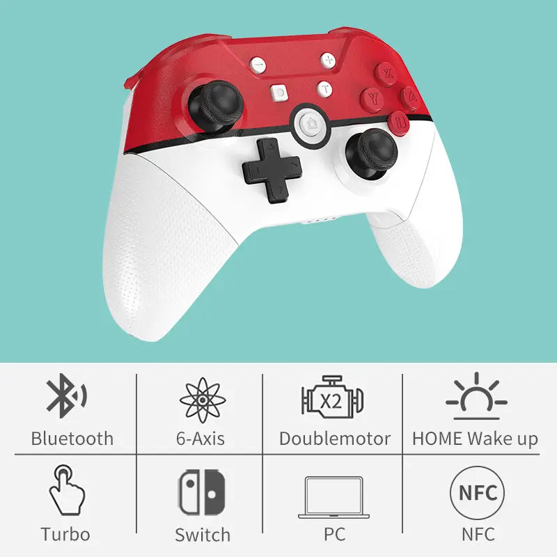 Manette Bluetooth Nintendo Switch Pokemon