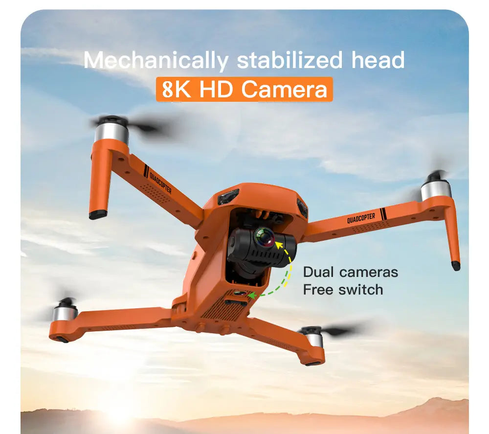 Drone GPS Professionnel Camera HD 8K 1.2km