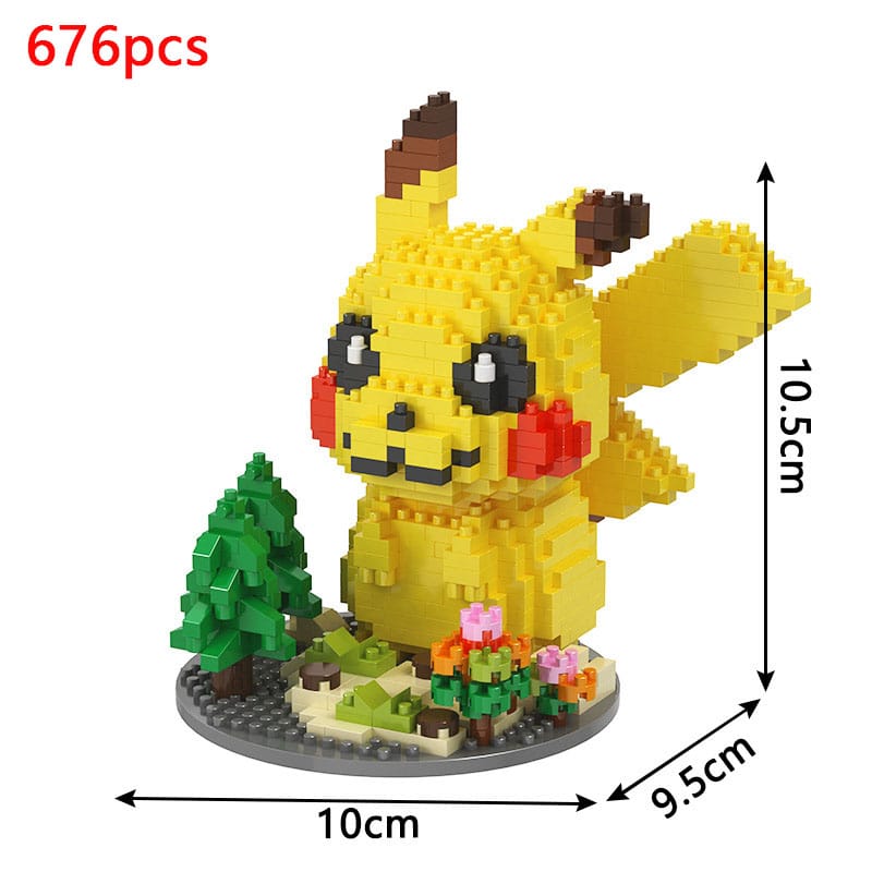 Jeu de construction Nano bricks Pikachu