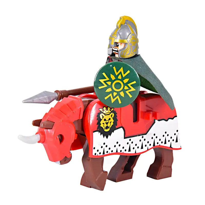 Figurines Lego médiévales Guerriers moyen-âge