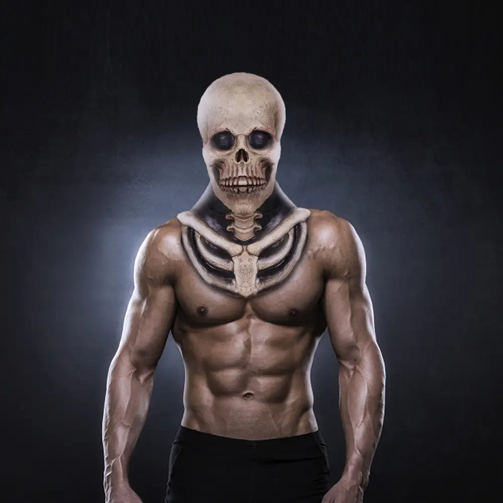 Masque de tête de mort crâne squelette Halloween