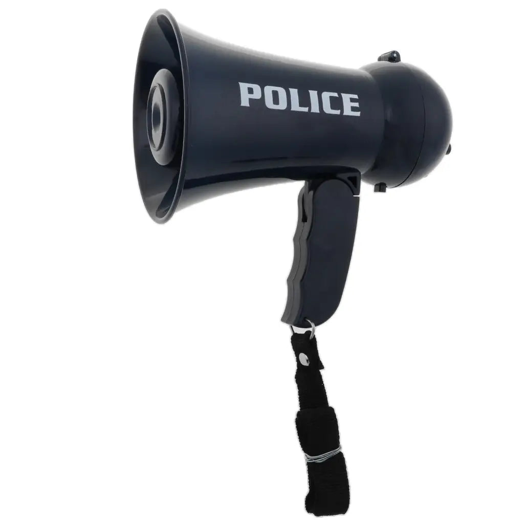 Mégaphone avec sirène pour enfants Simulation Police