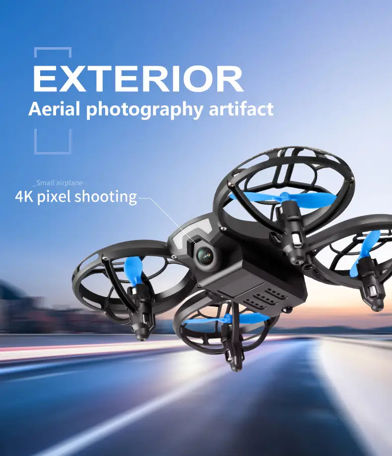 Mini Drone V8 quadricoptère avec caméra HD 4K