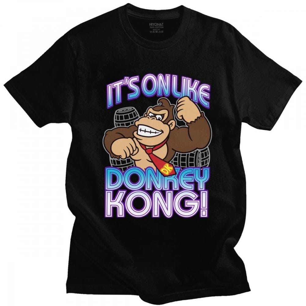 T-Shirt Donkey Kong 100% Coton