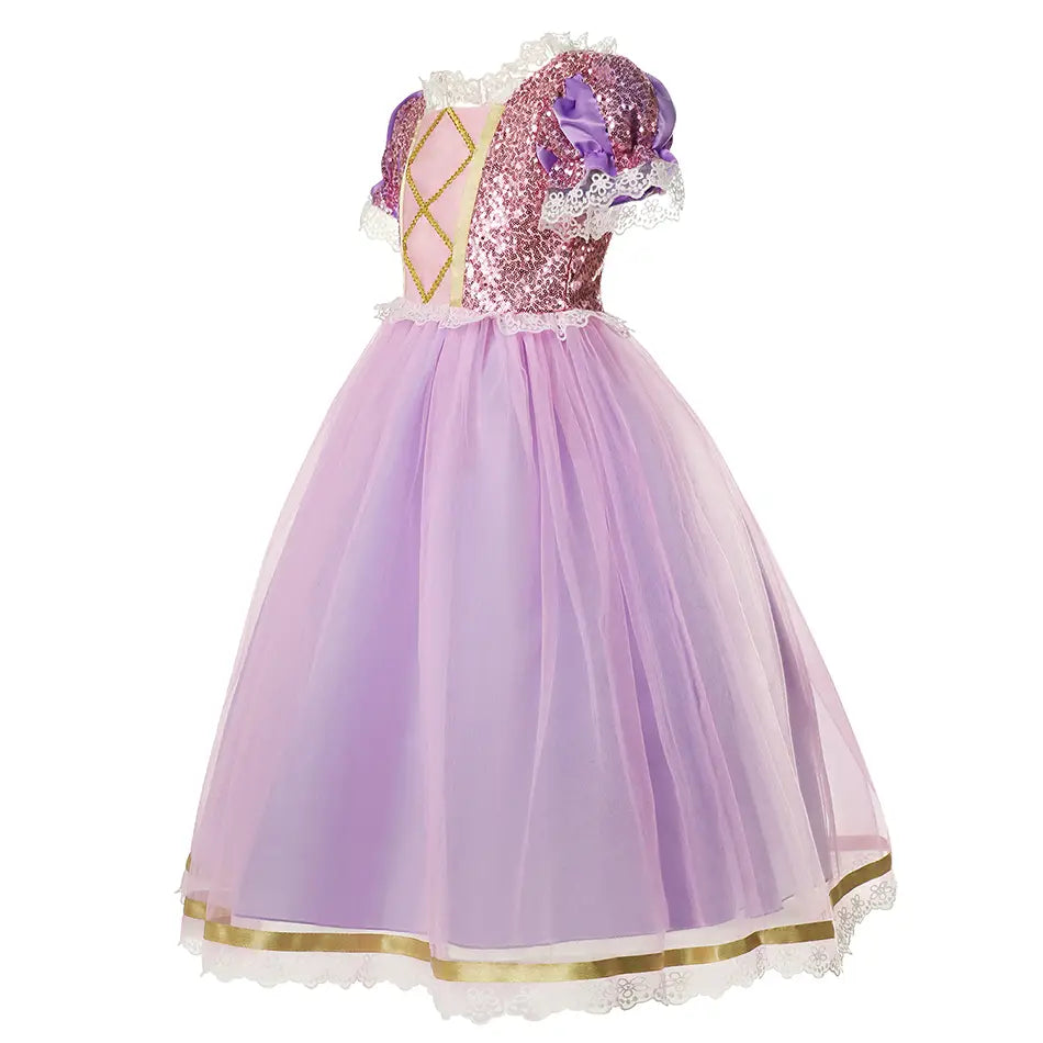 Costume de princesse Raiponce Enfant Robe de bal