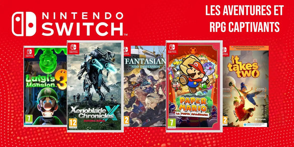 Quels sont les jeux les plus joués sur Switch ?