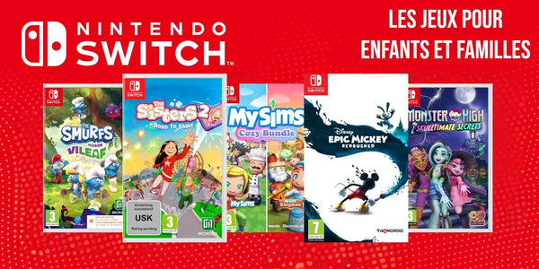 Quels sont les jeux les plus joués sur Switch ?