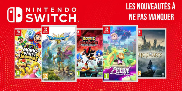 Quels sont les jeux les plus joués sur Switch ?