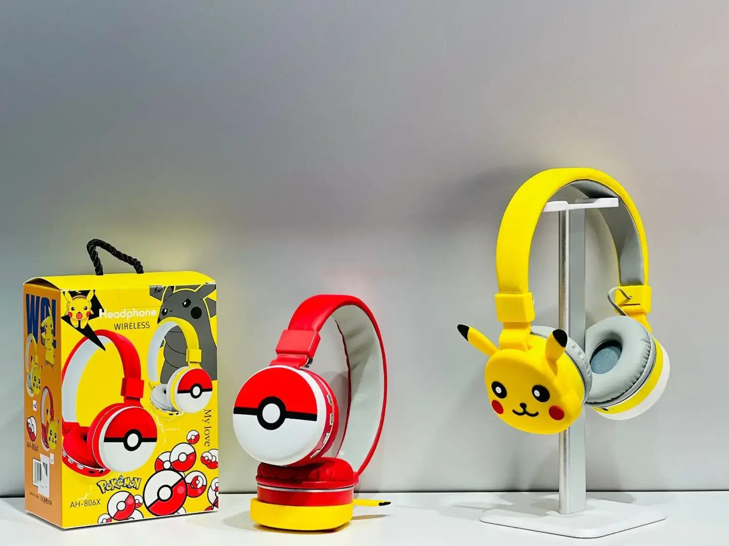 Casque Bluetooth Pokemon Pikachu