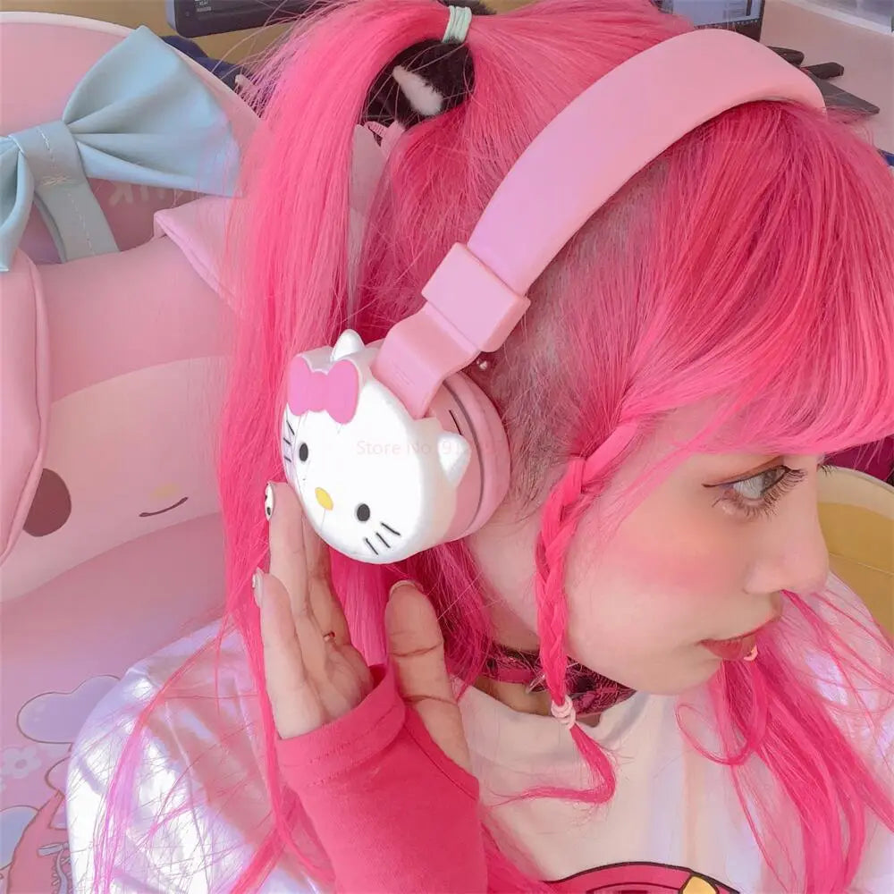 Casque Audio Bluetooth Hello Kitty