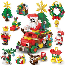 10 Lego Moc Village Santa Claus Figurines