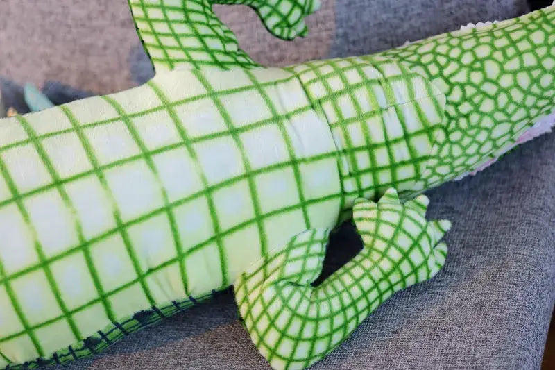 Crocodile peluche Géante Réaliste