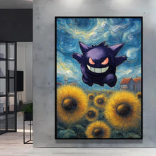 Poster Pikachu Snorlax Van Gogh
