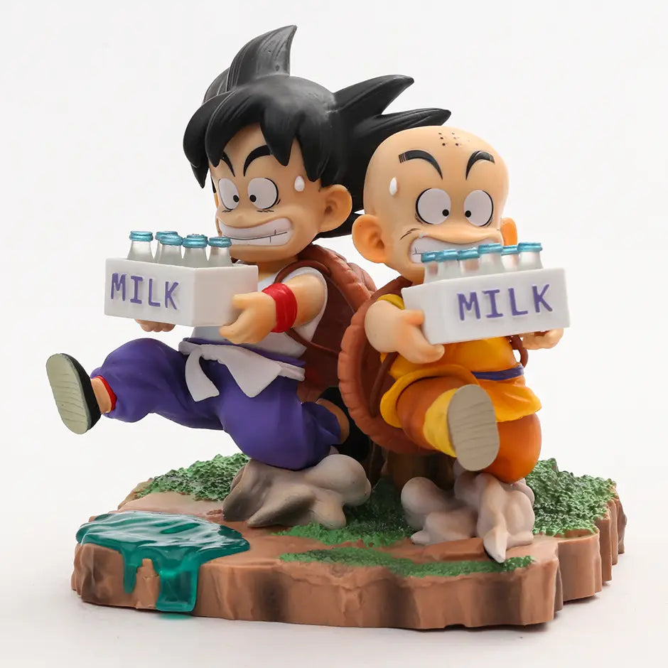 Figurine DBZ Son Goku Krillin Livreurs