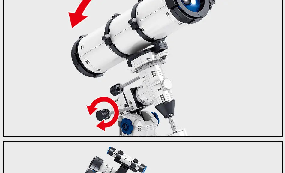 Jeu Lego Simulation Télescope Astronomique