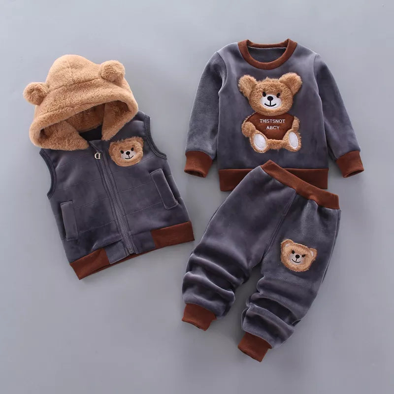 Ensemble Bebe Ourson Coton