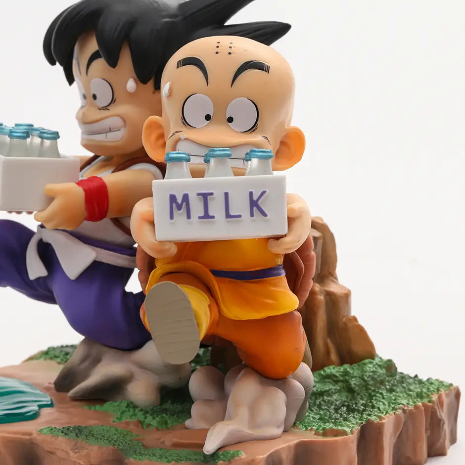 Figurine DBZ Son Goku Krillin Livreurs