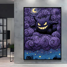 Poster Pikachu Snorlax Van Gogh