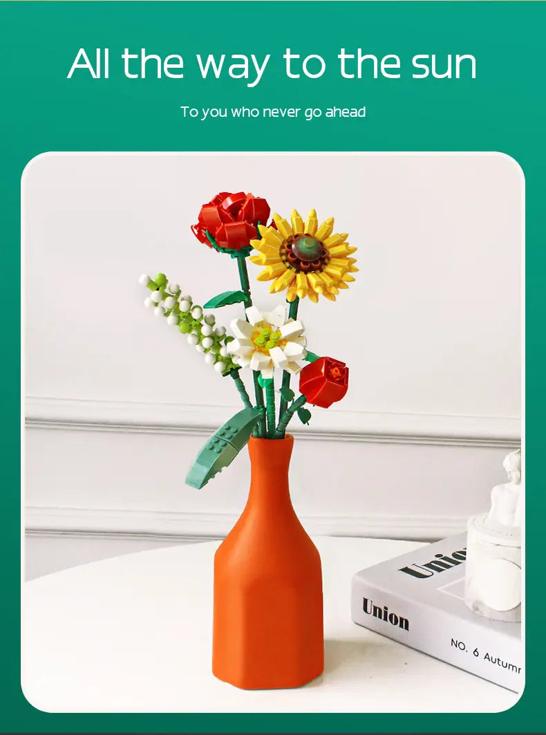 Jouet Lego bouquets de fleurs romantiques