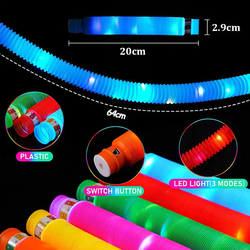 Tube en Plastique Rétractable LED Fluorescents