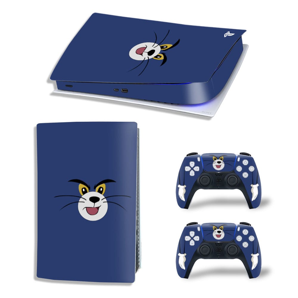 Autocollant Console PS5 Cartoon Chat