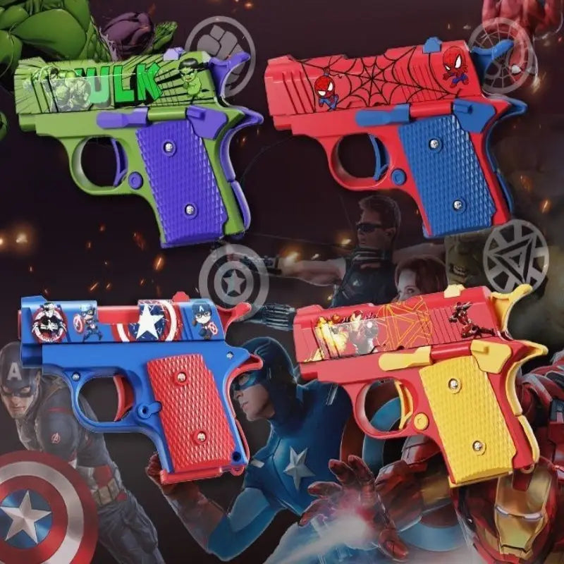 Jouet Pistolet Disney Spiderman Iron Man Captain America