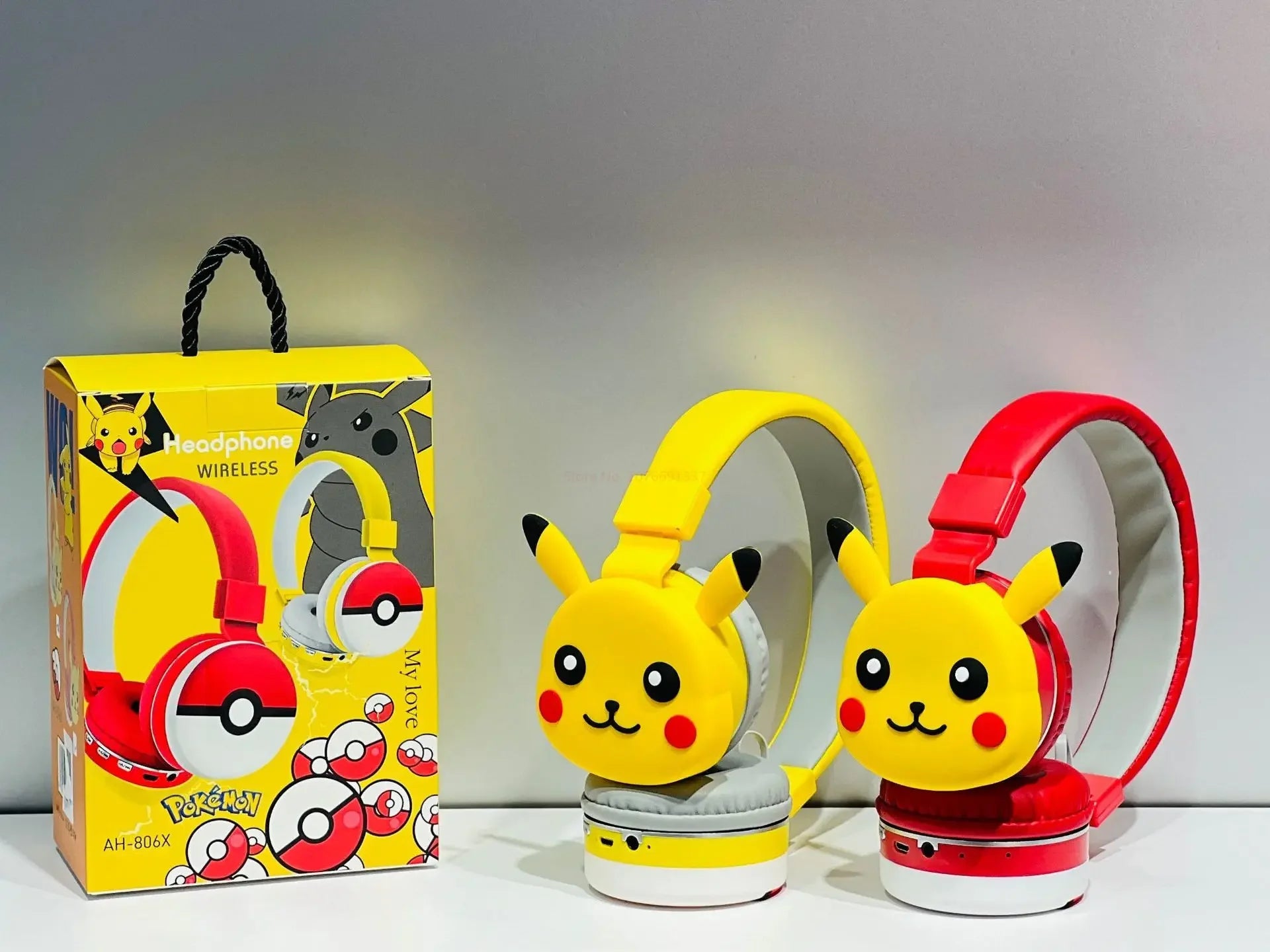 Casque Bluetooth Pokemon Pikachu