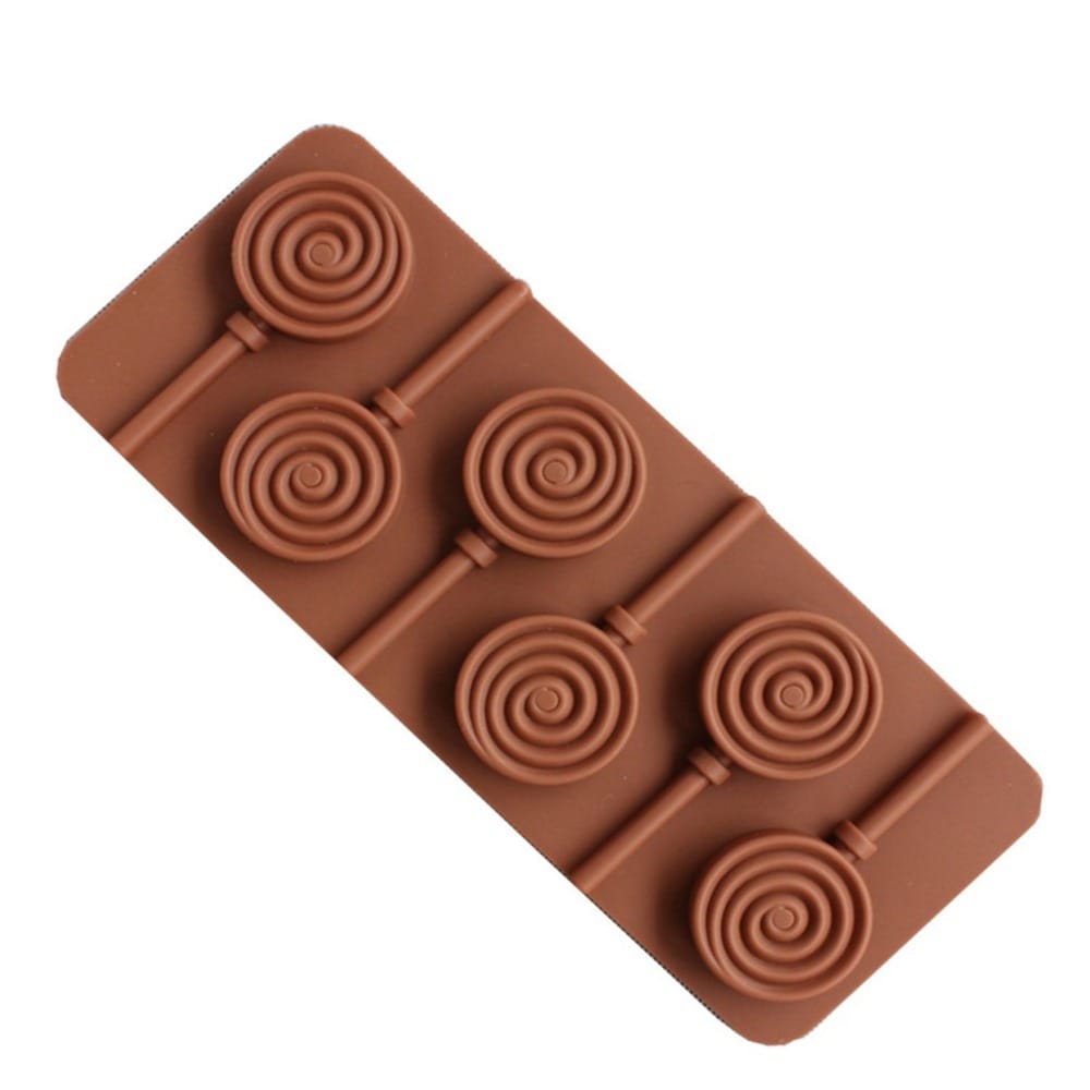 Moule Silicone Sucettes Chocolat