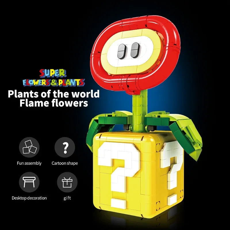 Lego moc Super Mario Fleur de Feu