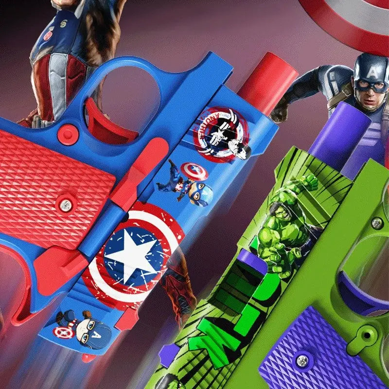 Jouet Pistolet Disney Spiderman Iron Man Captain America