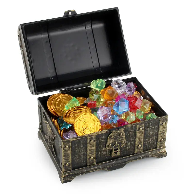 Boîtes à trésors Pirate et Pièces D’Or