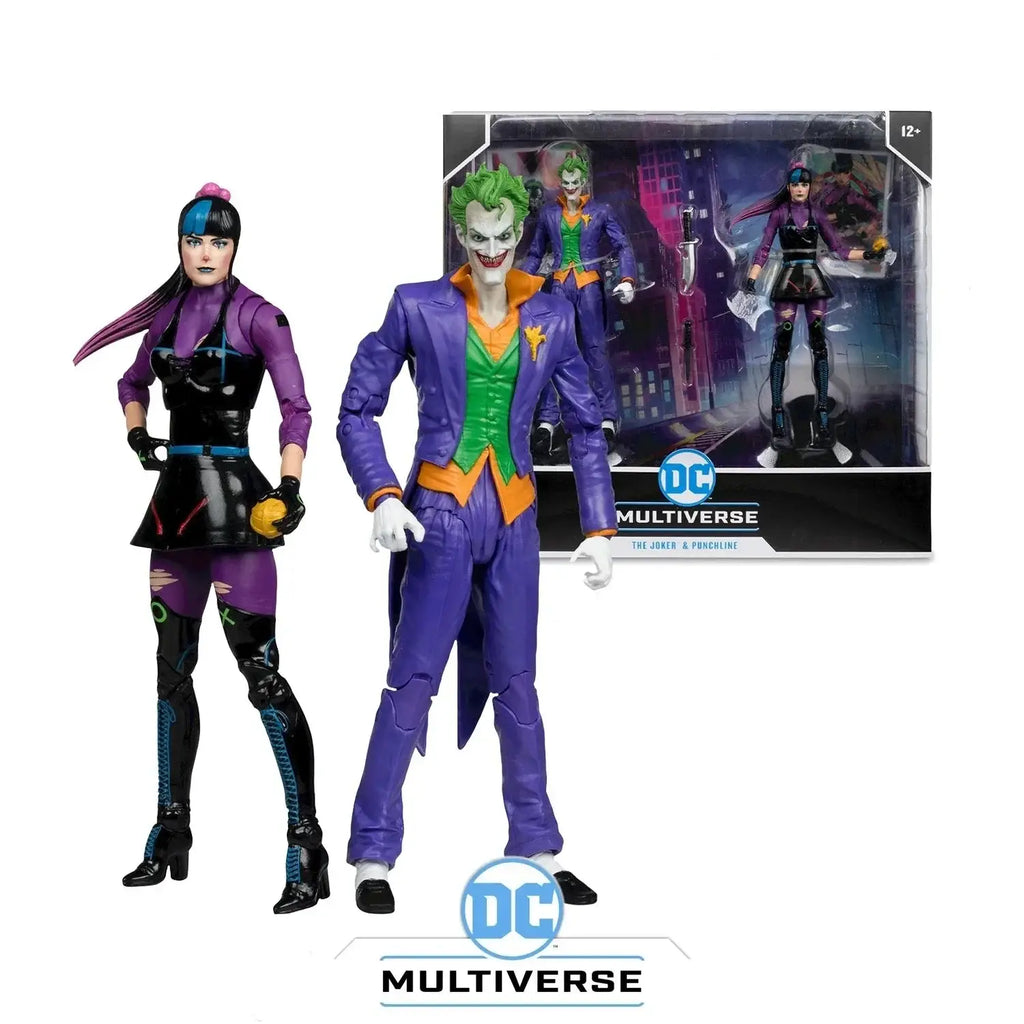 Figurines The Joker et Punchline DC