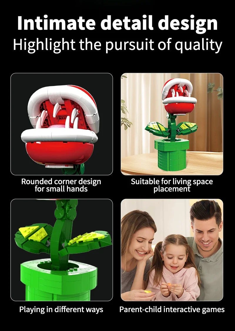 Lego MOC Super Mario Piranha Plant