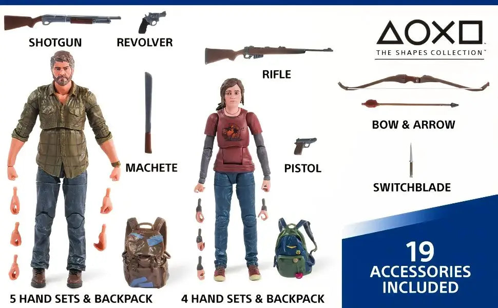 Figurines Articulées The Last Of Us Joel et Ellie