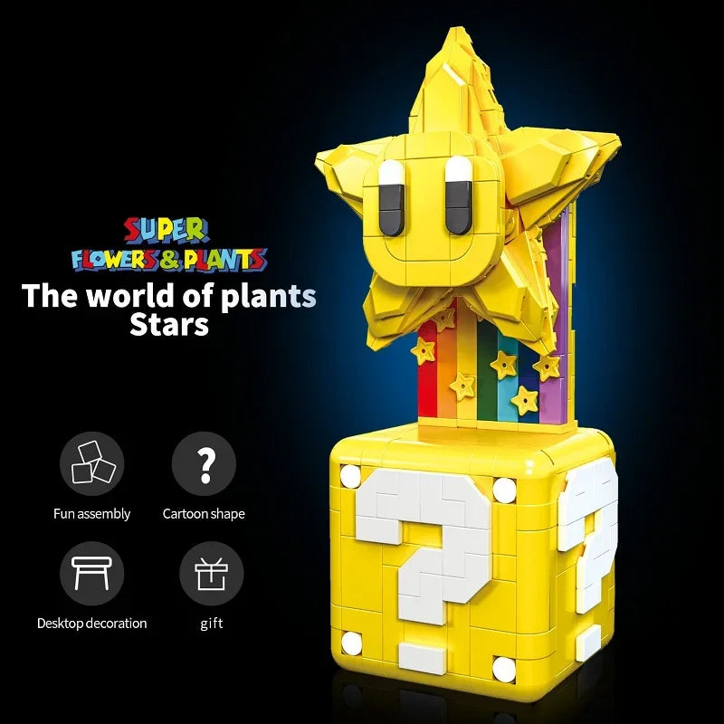 Lego MOC Super Mario Super Star