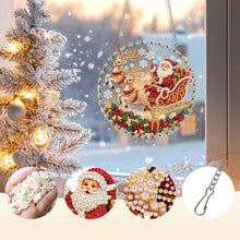 Kit créatif de Noël en perles – Père Noël à suspendre