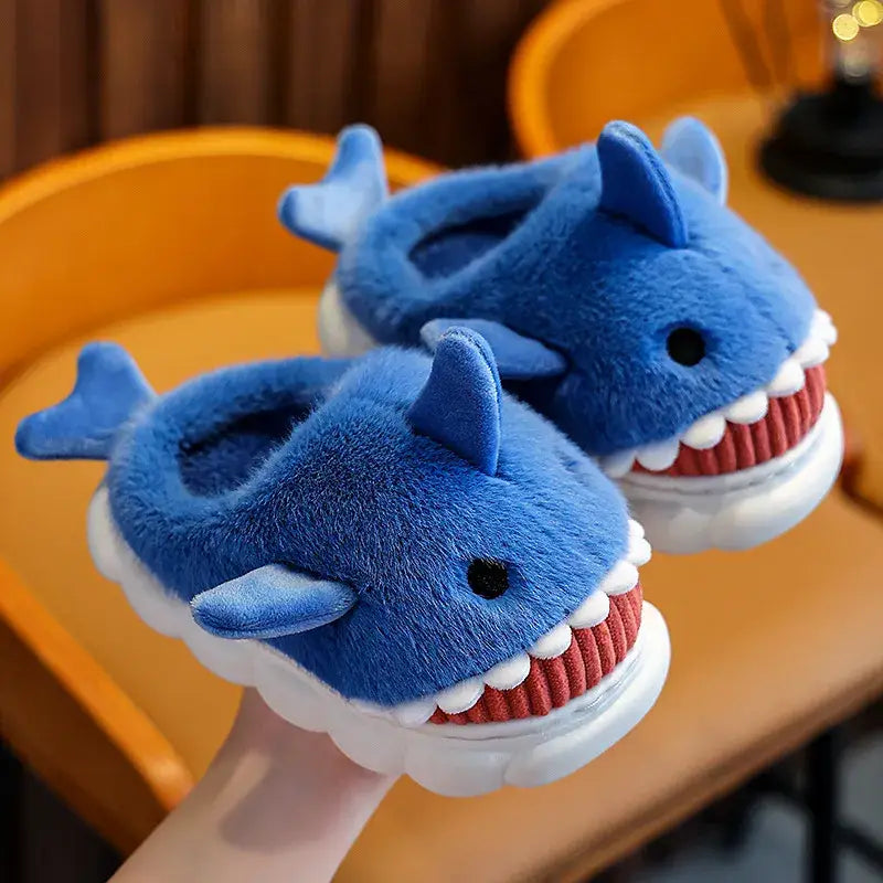 Chaussons Hiver Coton Requin