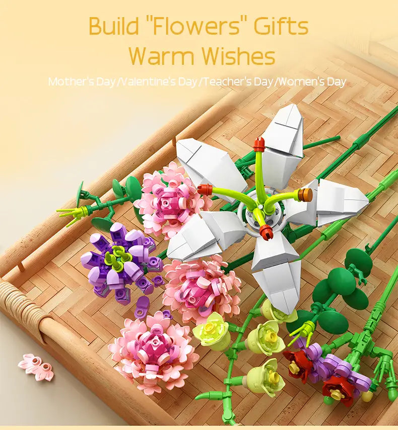 Jouet Lego Bouquet de fleurs Filles