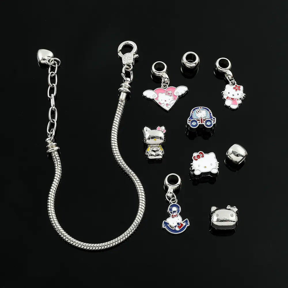 Bracelets Hello Kitty Charms