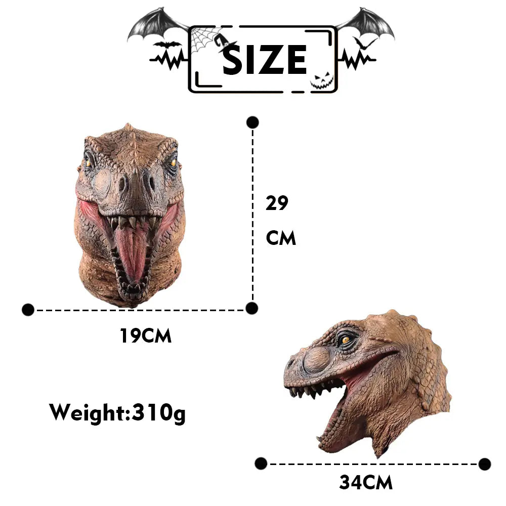 Masque Halloween Vorannosaurus Rex