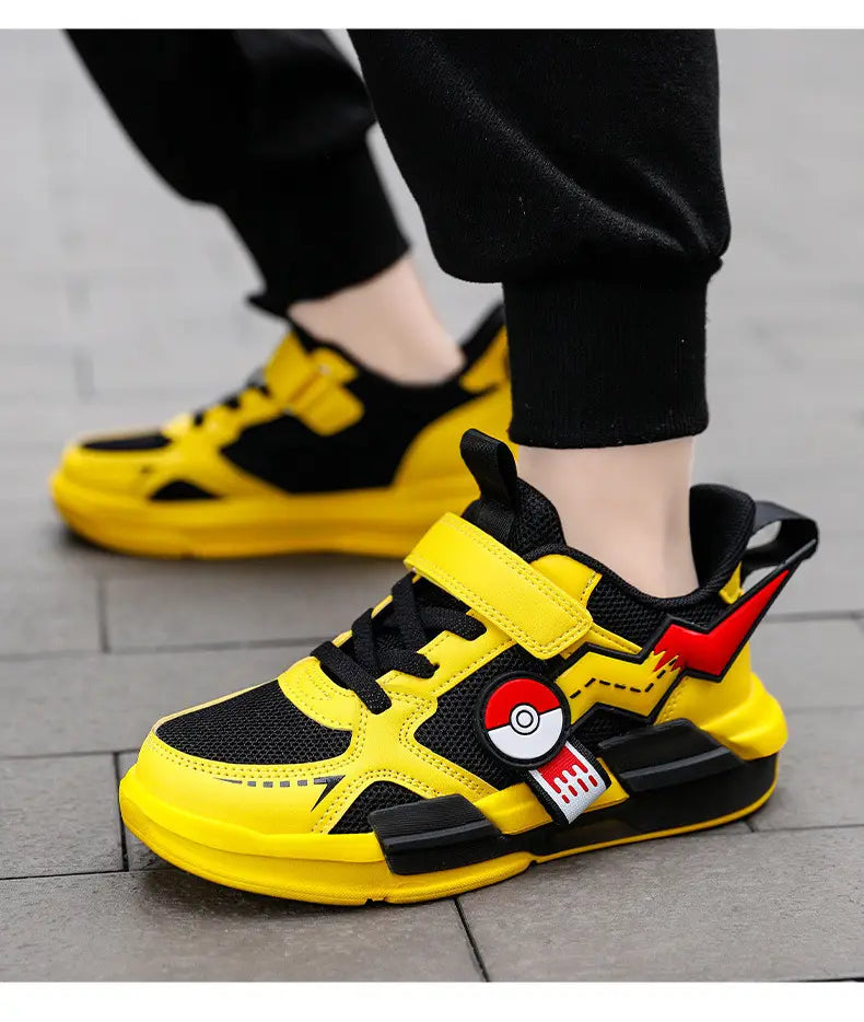 Chaussures de sport Pokémon Pikachu pour enfants