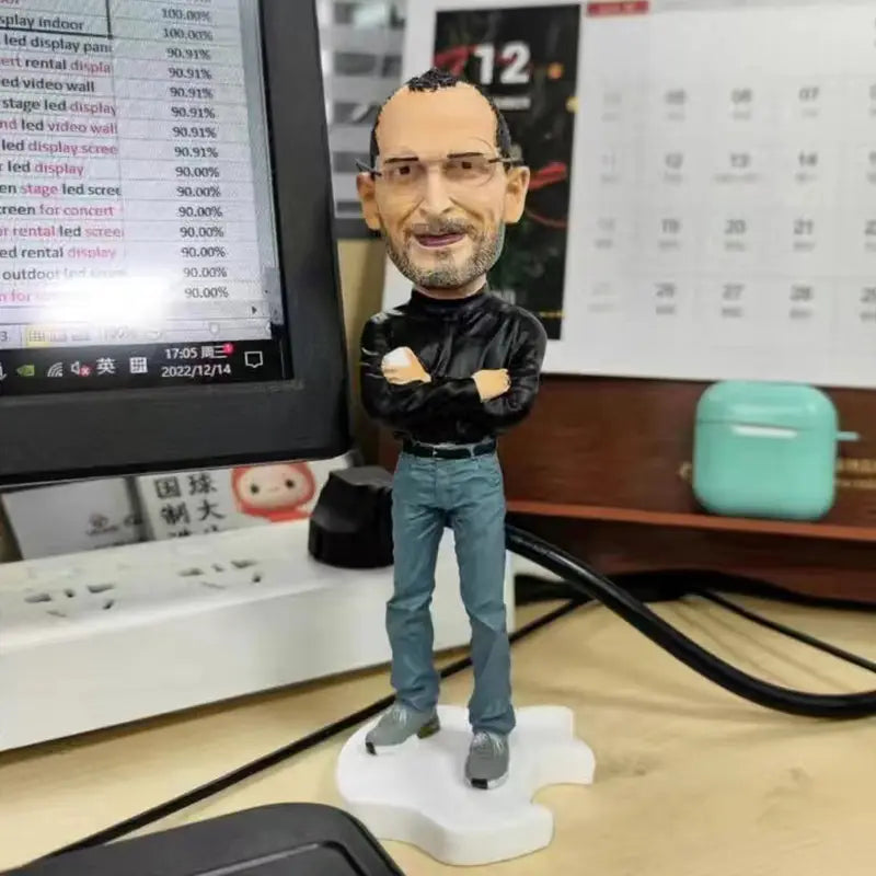 Figurine Portrait Steve Jobs