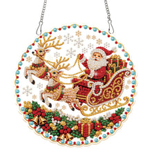 Kit créatif de Noël en perles – Père Noël à suspendre