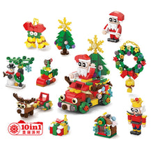 10 Lego Moc Village Santa Claus Figurines