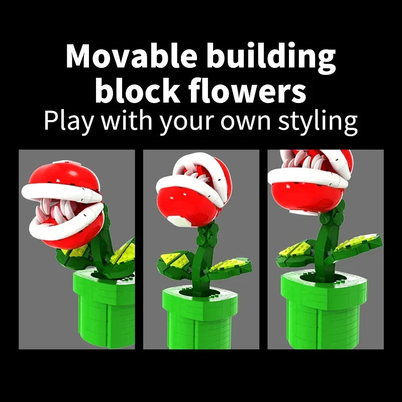 Lego MOC Super Mario Piranha Plant