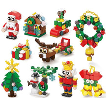 10 Lego Moc Village Santa Claus Figurines