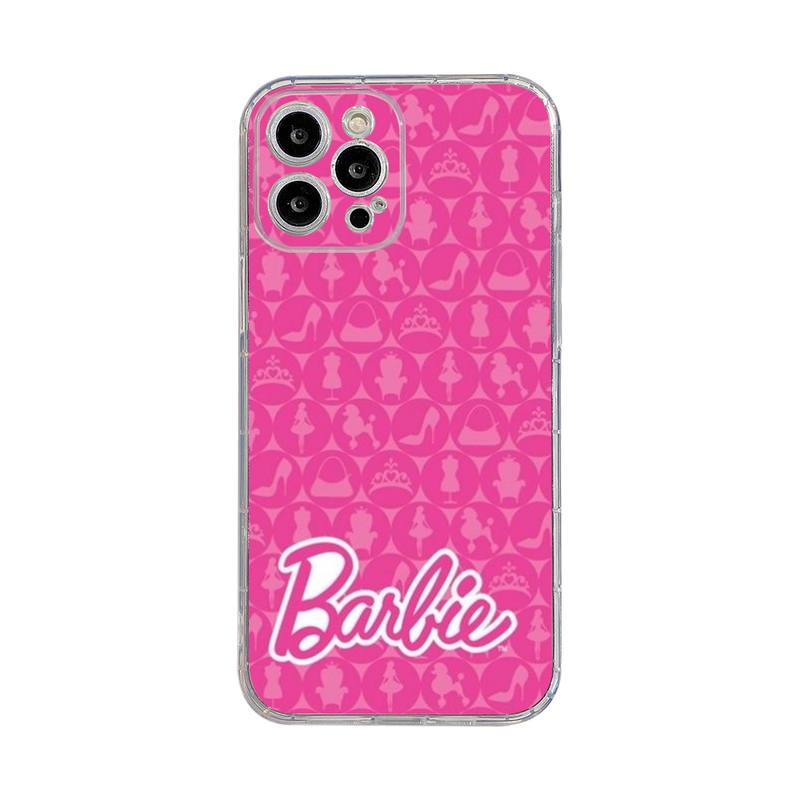 Coque de téléphone rose Barbie