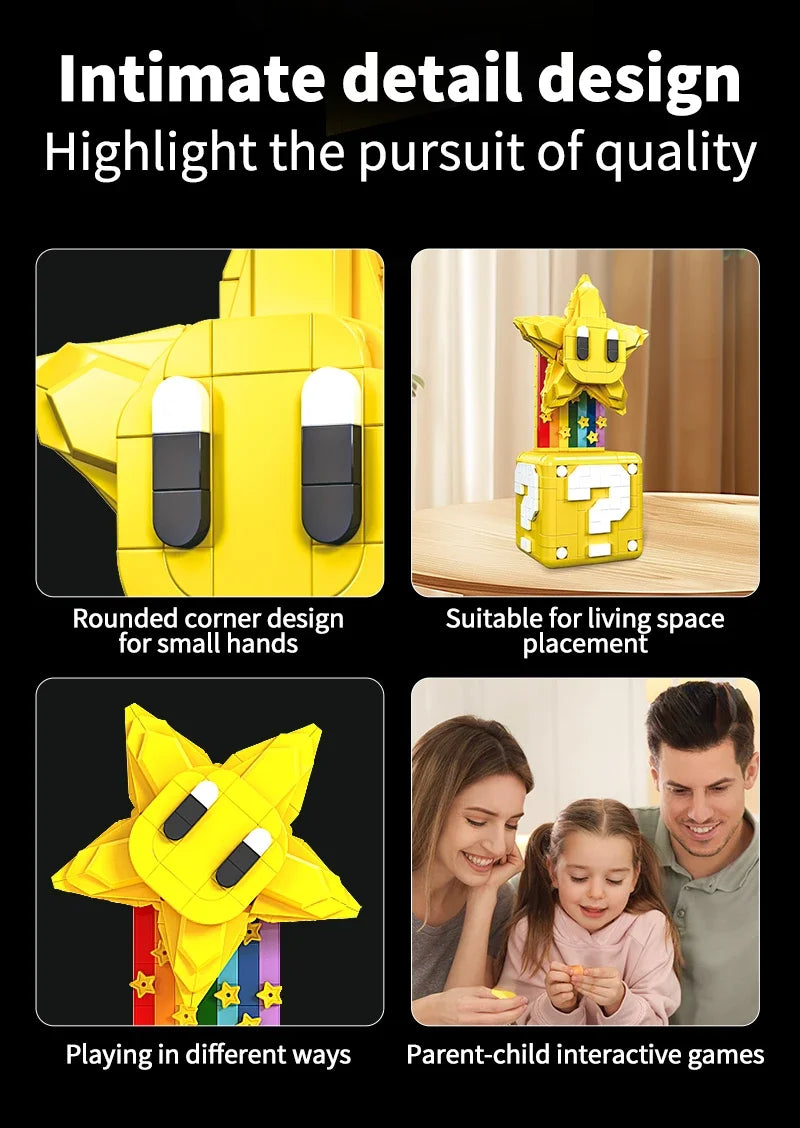 Lego MOC Super Mario Super Star