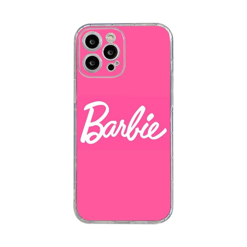 Coque de téléphone rose Barbie